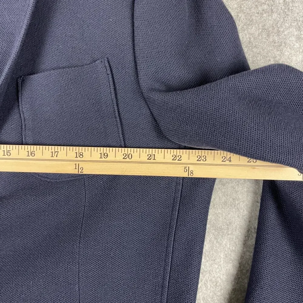 Jos A Bank 1905 Blazer Sport Coat Mens XXL Blue Elbow Patch Tailored Fit Career‎